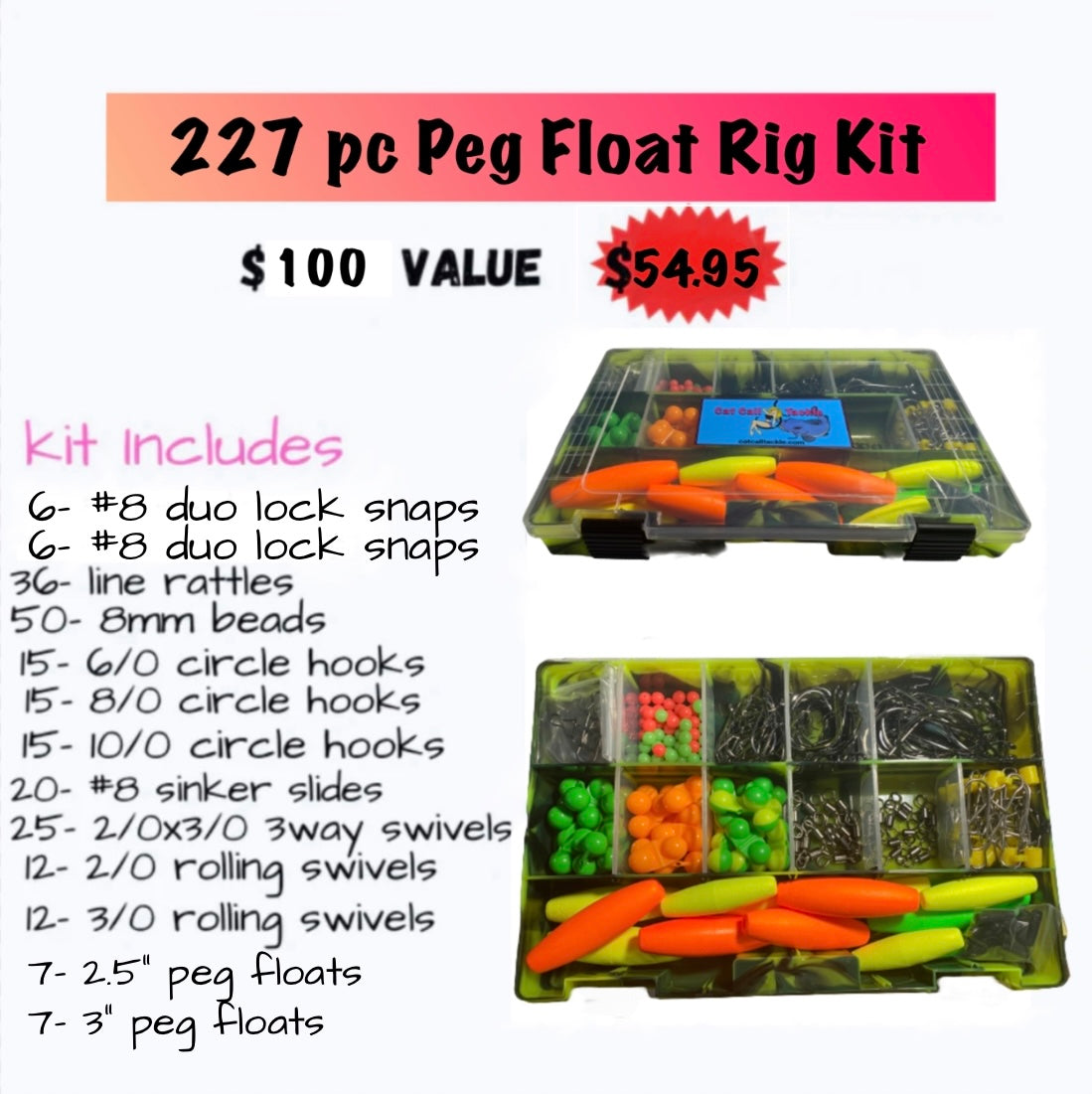 Peg Float Rig Kit – Cat Call Tackle