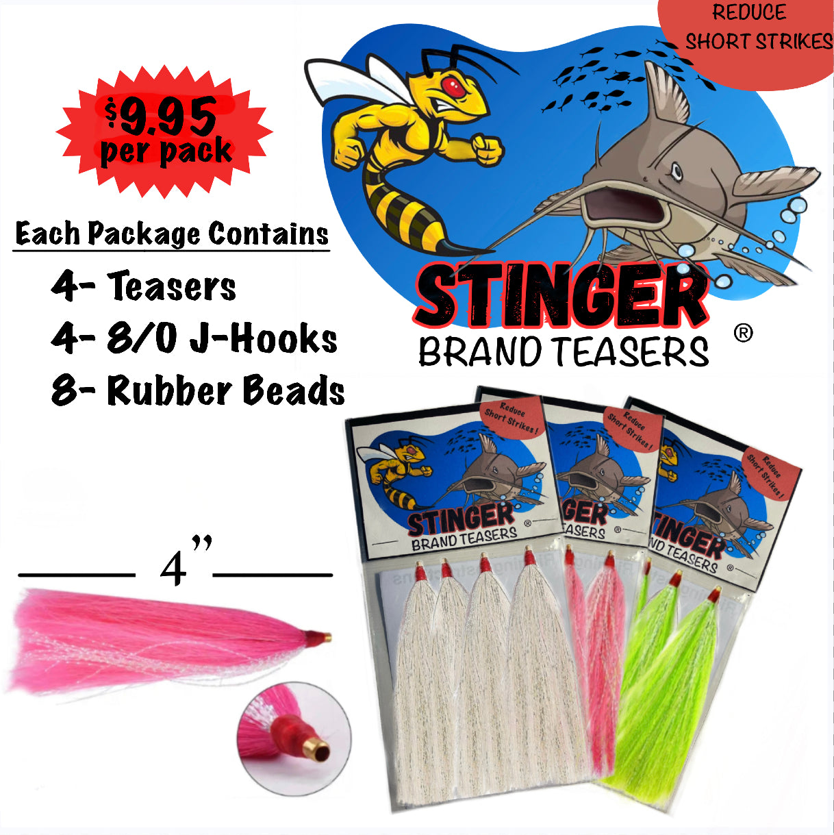 Stinger brand teasers – Cat Call Tackle